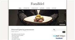 Desktop Screenshot of foralldel.com